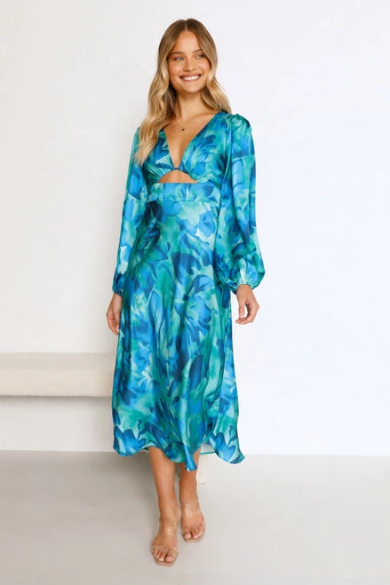 Bronti Dress BLUE MULTI Bronti Dress BLUE MULTI -Mona Shop L8A1553 70805.1655786592