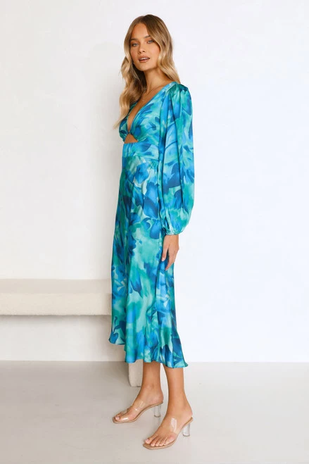 Bronti Dress BLUE MULTI Bronti Dress BLUE MULTI -Mona Shop L8A1566 13025.1657511862