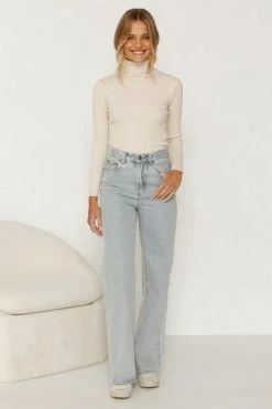 Shiloh Knit Top BEIGE 5 Shiloh Knit Top BEIGE -Mona Shop L8A1566 69106.1657604501