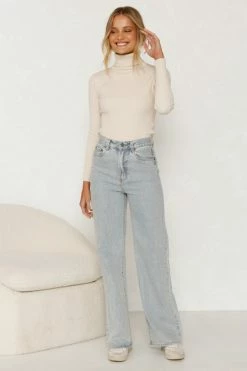 Shiloh Knit Top BEIGE 7 Shiloh Knit Top BEIGE -Mona Shop L8A1568 27461.1657604505