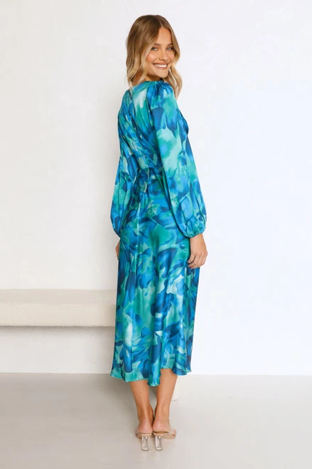 Bronti Dress BLUE MULTI Bronti Dress BLUE MULTI -Mona Shop L8A1571 68462.1655786591