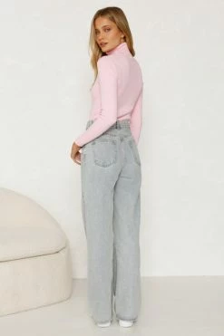 Shiloh Knit Top PINK -Mona Shop L8A1605 31653.1657592163