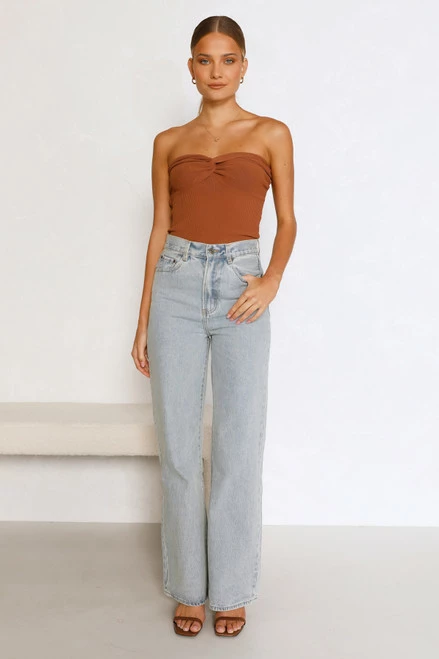 Brandi Top RUST Brandi Top RUST -Mona Shop L8A1651 30206.1657511597