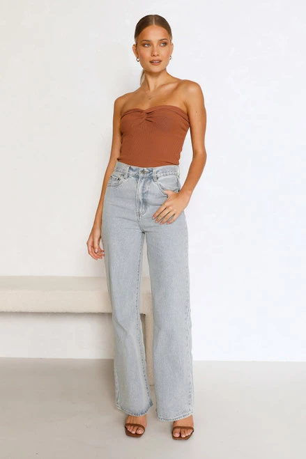 Brandi Top RUST Brandi Top RUST -Mona Shop L8A1652 96692.1655786373