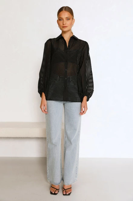 Maliah Top BLACK Maliah Top BLACK -Mona Shop L8A1747 90888.1656986406