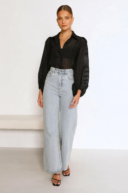 Maliah Top BLACK Maliah Top BLACK -Mona Shop L8A1751 09547.1655694470