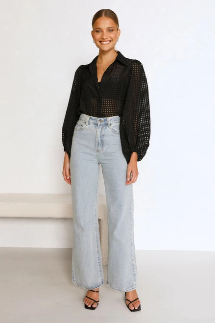 Maliah Top BLACK Maliah Top BLACK -Mona Shop L8A1753 51609.1656986417