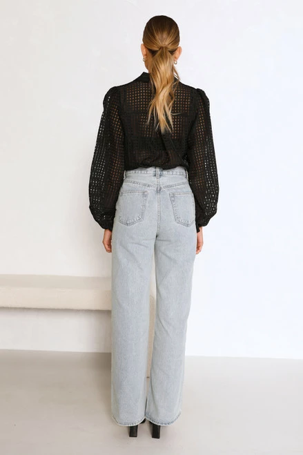 Maliah Top BLACK Maliah Top BLACK -Mona Shop L8A1766 36991.1656986410