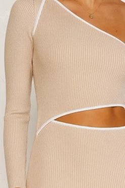 Reina Dress BEIGE 11 Reina Dress BEIGE -Mona Shop L8A1850 69384.1655438893