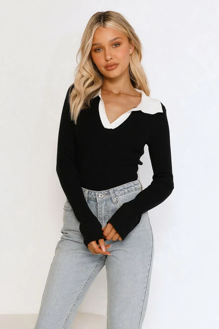 Gwen Top BLACK Gwen Top BLACK -Mona Shop L8A2022 46632.1656311061