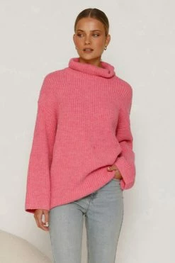Amy Knit Top PINK