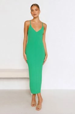 Trinity Dress GREEN -Mona Shop L8A2321 39720.1658810262