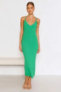 Trinity Dress GREEN -Mona Shop L8A2322 45846.1659319395