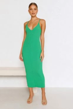 Trinity Dress GREEN -Mona Shop L8A2325 74850.1659319408