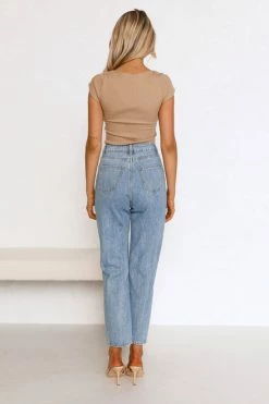 Kellan Top BEIGE -Mona Shop L8A2705 14139.1662352901