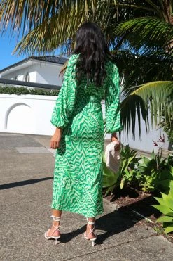 Yvonne Dress GREEN MULTI -Mona Shop Photo 18 9 2022 3 41 20 pm 59934.1663646821