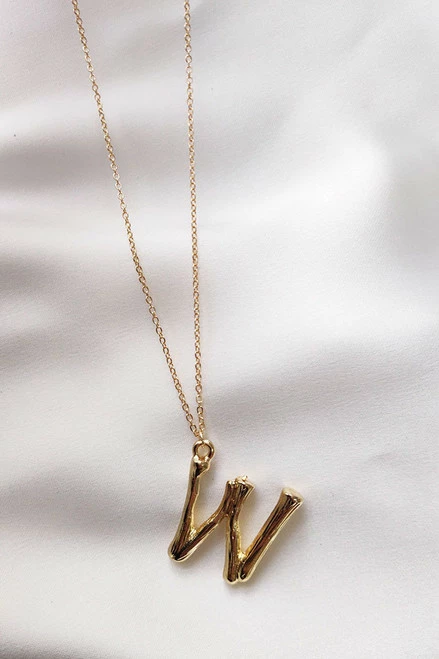 Initial Necklace U-Z Initial Necklace U-Z -Mona Shop W 08523.1561881499
