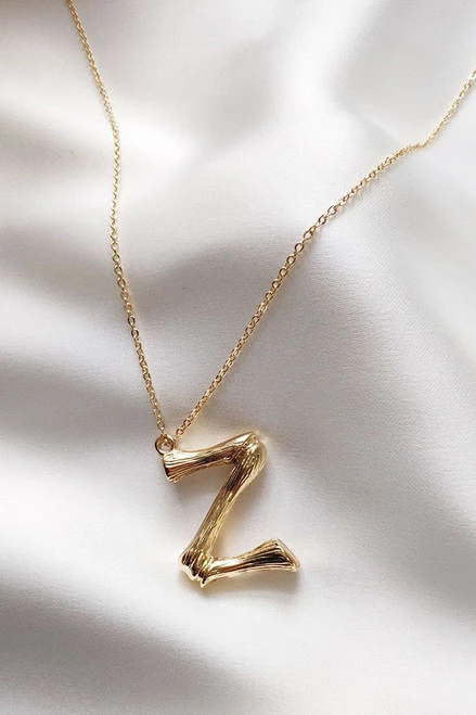 Initial Necklace U-Z Initial Necklace U-Z -Mona Shop Z 67178.1561881499