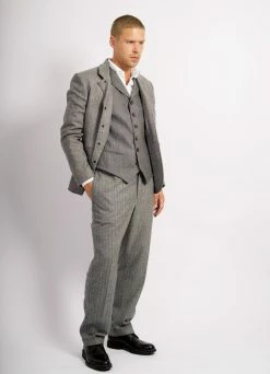 HANSEN GARMENTS ANKER | Classic Blazer | Grey Melange -Mona Shop anker classic blazer grey melange 530 551309