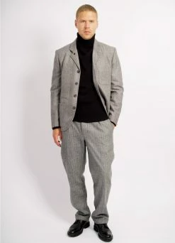 HANSEN GARMENTS ANKER | Classic Blazer | Grey Melange -Mona Shop anker classic blazer grey melange 530 743452