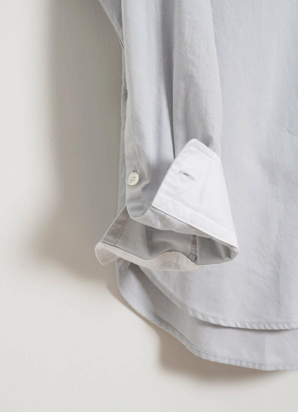 ANTE | Collarless Shirt | Silver HANSEN GARMENTS ANTE | Collarless Shirt | Silver -Mona Shop ante collarless shirt silver hansen garments 371150