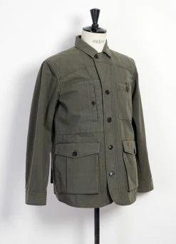 HANSEN GARMENTS ASLAK | Utility Jacket | Green -Mona Shop aslak utility jacket green hansen garments 112802