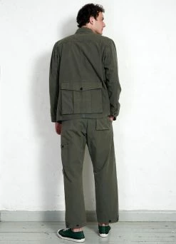 HANSEN GARMENTS ASLAK | Utility Jacket | Green -Mona Shop aslak utility jacket green hansen garments 483064