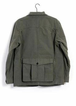 HANSEN GARMENTS ASLAK | Utility Jacket | Green -Mona Shop aslak utility jacket green hansen garments 617083
