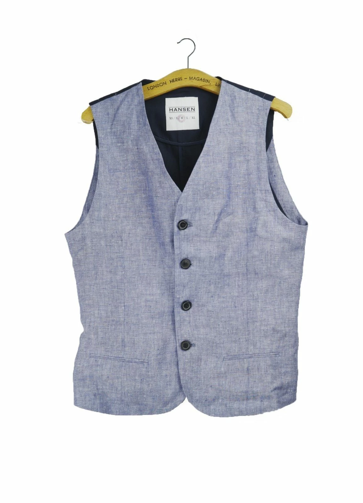 DANIEL | Classic Casual Vest | Light Blue HANSEN GARMENTS DANIEL | Classic Casual Vest | Light Blue -Mona Shop daniel classic casual vest light blue 200 736712