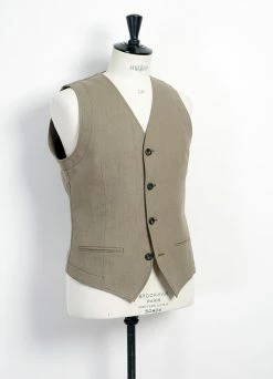 HANSEN GARMENTS DANIEL | Classic Waistcoat | Bay Leaf 4 HANSEN GARMENTS DANIEL | Classic Waistcoat | Bay Leaf -Mona Shop daniel classic waistcoat bay leaf hansen garments 397735