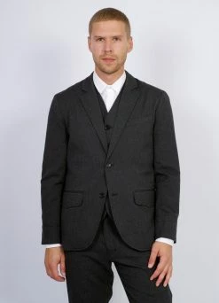 HANSEN GARMENTS DANIEL | Classic Waistcoat | Graphite -Mona Shop daniel classic waistcoat graphite 240 629153