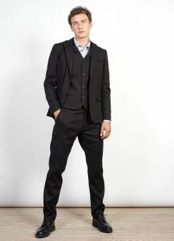 HANSEN GARMENTS DANIEL | Four Button Waistcoat | Coffee Melange -Mona Shop daniel four button waistcoat coffee melange 228331