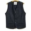 HANSEN GARMENTS DANIEL | Informal 4-button Waistcoat | Midnight 1 HANSEN GARMENTS DANIEL | Informal 4-button Waistcoat | Midnight -Mona Shop daniel informal 4 button waistcoat midnight 230 822759