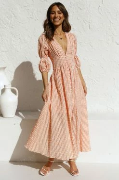 Penny Dress ORANGE SHERBET