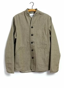 HANSEN GARMENTS ERLING | Quilted Work Jacket | Safari