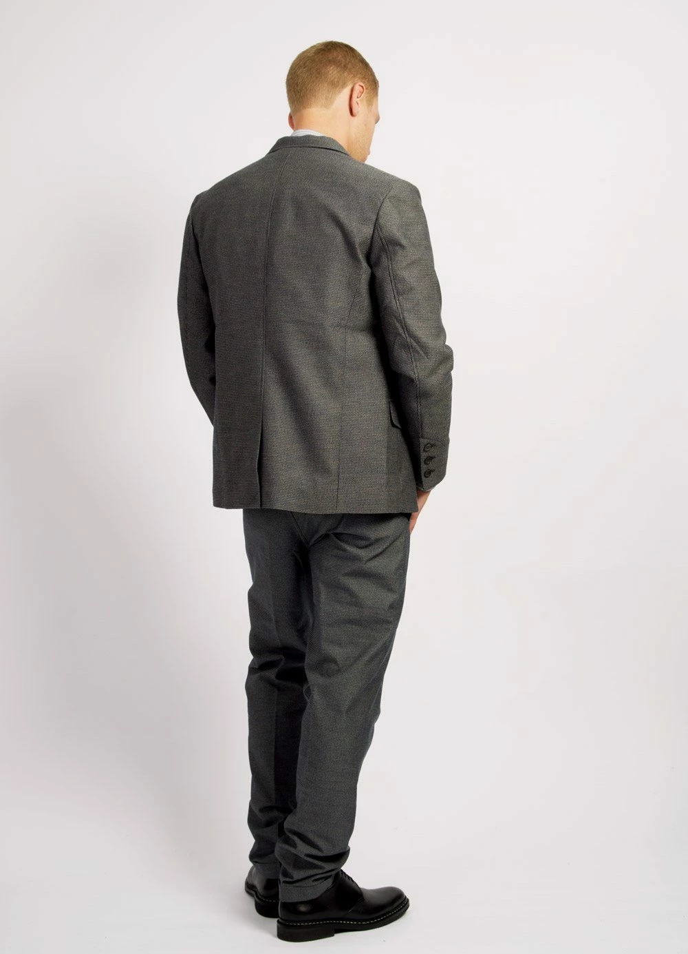 FREDERIK | Casual Blazer | Indigo Grey HANSEN GARMENTS FREDERIK | Casual Blazer | Indigo Grey -Mona Shop frederik casual blazer indigo grey 425 819042