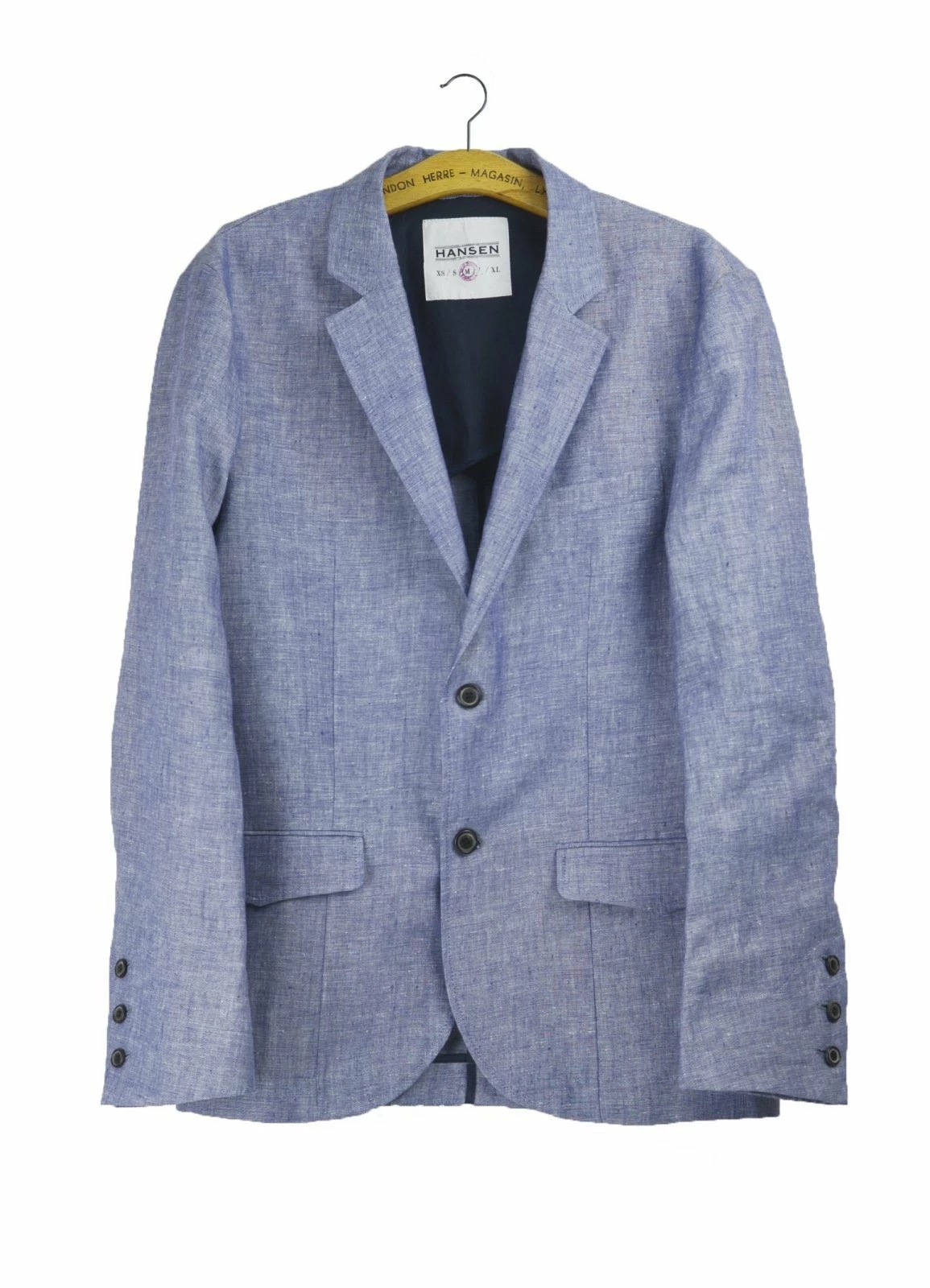 FREDERIK | Two Button Blazer | Light Blue HANSEN GARMENTS FREDERIK | Two Button Blazer | Light Blue -Mona Shop frederik two button blazer light blue 450 823643