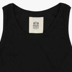 HEMEN BIARRITZ GARI | Organic Tank Top | Black -Mona Shop gari organic tank top black hemen biarritz 817366