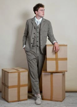 HANSEN GARMENTS HARALD | Casual Waistcoat | Lion -Mona Shop harald casual waistcoat lion hansen garments 118796