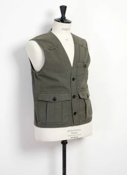 HANSEN GARMENTS HEKTOR | Utility Vest | Green -Mona Shop hektor utility vest green hansen garments 639863