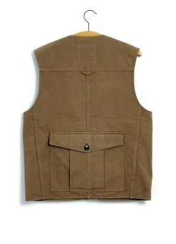 HANSEN GARMENTS HEKTOR | Utility Vest | Khaki -Mona Shop hektor utility vest khaki hansen garments 545666