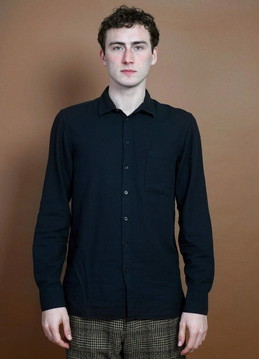 HENNING | Casual Classic Shirt | Black HANSEN GARMENTS HENNING | Casual Classic Shirt | Black -Mona Shop henning casual classic shirt black hansen garments 459702