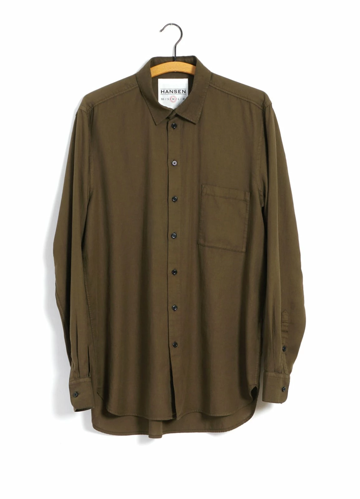 HENNING | Casual Classic Shirt | Plant HANSEN GARMENTS HENNING | Casual Classic Shirt | Plant -Mona Shop henning casual classic shirt plant hansen garments 694082