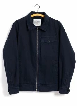 HANSEN GARMENTS JARLE | Casual Zipper Jacket | Navy