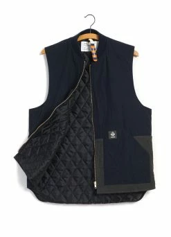 MOUNTAIN RESEARCH LOGGER'S VEST | Navy -Mona Shop loggers vest navy mountain research 175224