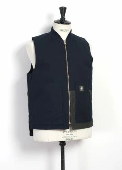 MOUNTAIN RESEARCH LOGGER'S VEST | Navy -Mona Shop loggers vest navy mountain research 675217