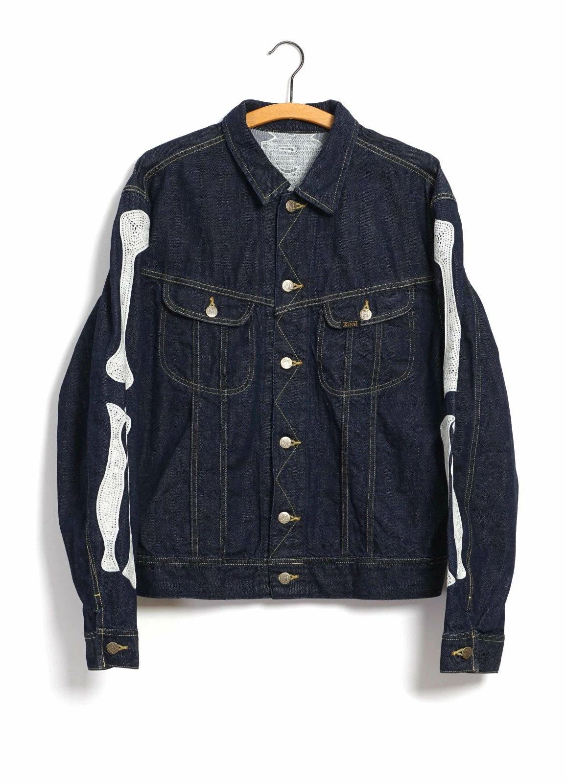 MEXICAN TUXEDO | 11.5oz Westerner Denim Jacket | Indigo KAPITAL MEXICAN TUXEDO | 11.5oz Westerner Denim Jacket | Indigo -Mona Shop mexican tuxedo 115oz westerner denim jacket indigo kapital 167267