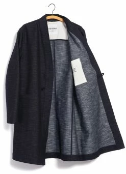 HANSEN GARMENTS MIKAEL | Denim Like Scarecrow’s Coat | True Blue -Mona Shop mikael denim like scarecrows coat true blue hansen garments 773786