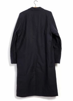HANSEN GARMENTS MORTEN | Long Windbreaker Coat | Deep Sea -Mona Shop morten long windbreaker coat deep sea hansen garments 809326