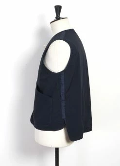 MOUNTAIN RESEARCH MT REVERSIBLE VEST | Navy -Mona Shop mt reversible vest navy mountain research 165206